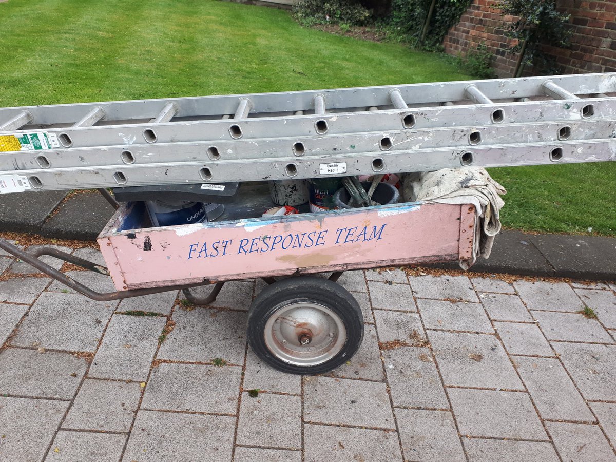 radiomidwich's tweet photo. Always smile when I see this trolley around campus. Go #FastResponseTeam! https://t.co/0IIX7GppzM