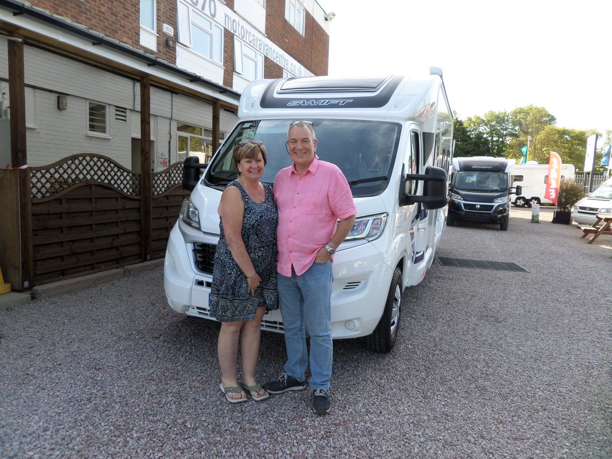 Another satisfied customer!!! Ready to start their adventures in their New Motorhome.   #swift #escape #adventure #SHMCC #South #Hereford #Motorcaravan #centre