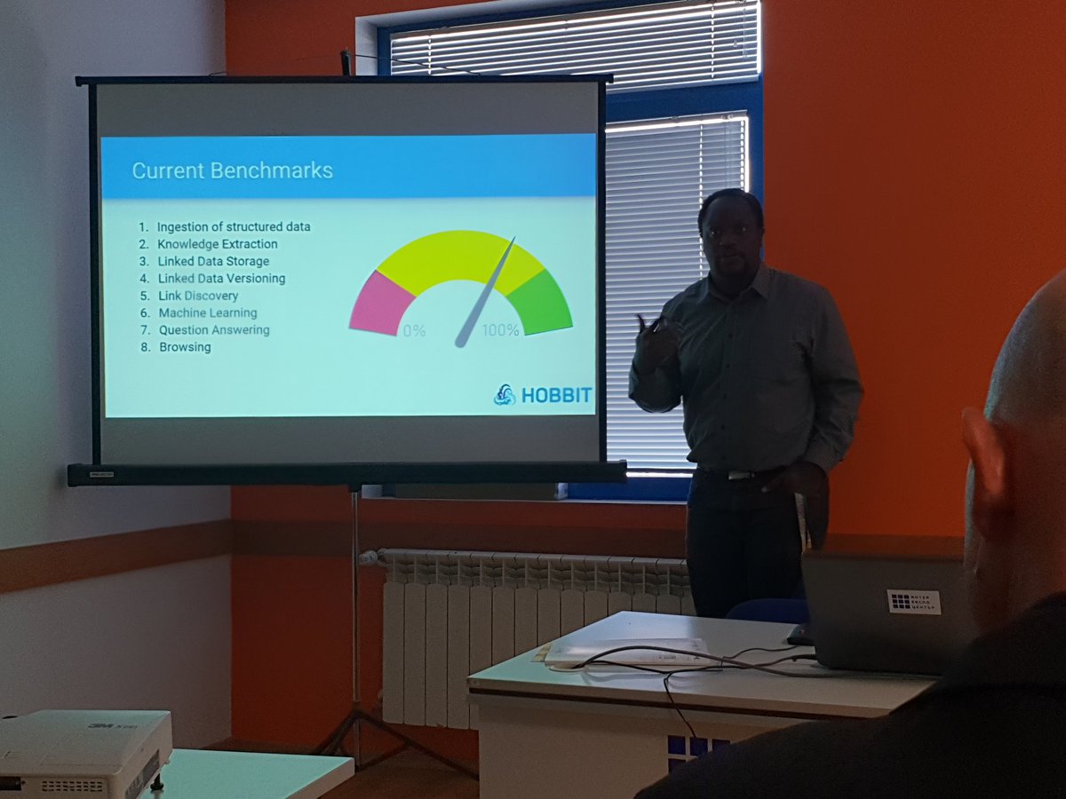 Gayane Sedrakyan (@gayane_sedraky) on Twitter photo Enjoyed the Benchmarking session at @BDVA_PPP - <a href="/NgongaAxel/">Axel Ngonga</a> presenting joint <a href="/hobbit_project/">Project HOBBIT</a> and <a href="/DataBench_eu/">DataBench</a> efforts in the context of @BDVA_PPP TF6 SG7 on Big Data Benchmarking Enjoyed the Benchmarking session at @BDVA_PPP - <a href="/NgongaAxel/">Axel Ngonga</a> presenting joint <a href="/hobbit_project/">Project HOBBIT</a> and <a href="/DataBench_eu/">DataBench</a> efforts in the context of @BDVA_PPP TF6 SG7 on Big Data Benchmarking