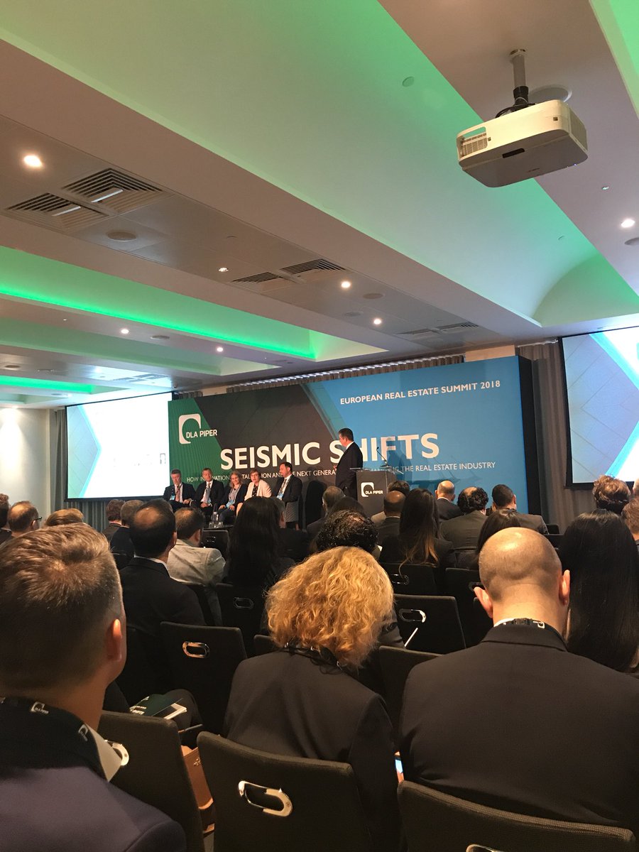 Fantastic panel at <a href="/DLA_Piper/">DLA Piper</a> Real Estate summit on seismic shifts in the real estate industry #DLARESummit #realestateinvestor #realestatenews #property