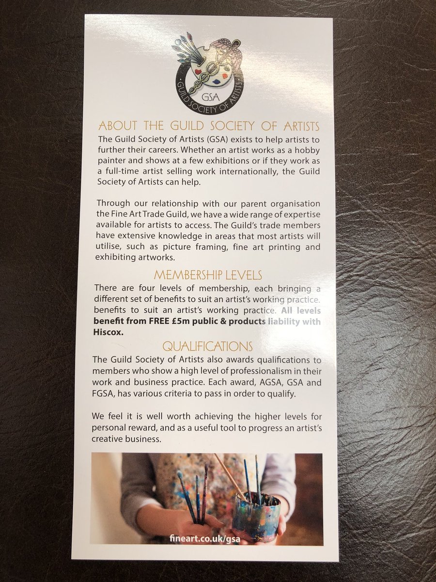 theframinglot's tweet photo. Our trade body @FATG is for the whole art and framing industry. Specific programmes for #artists now include Guild Society of Artists. Info leaflets available from us or visit https://t.co/32VBVoZ3jj https://t.co/uIQqPwwcW1