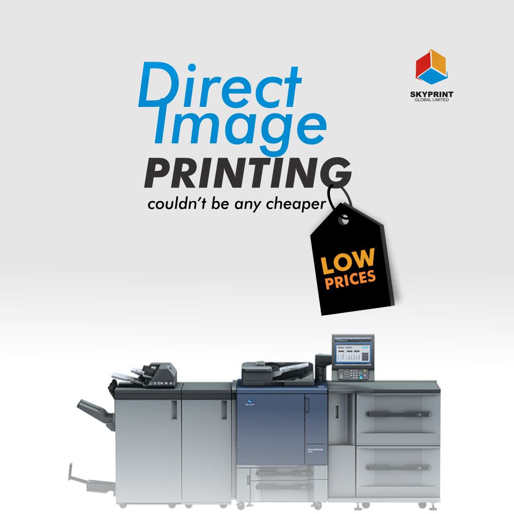 skyprintglobal1's tweet image. Why settle for good when you can get better? why settle for better when you can get the best?

At Skyprint Global limited, we offer you the best printing solution at minimal rates. Contact us today!
#WisdomWednesday #DirectImage #Printing #Print