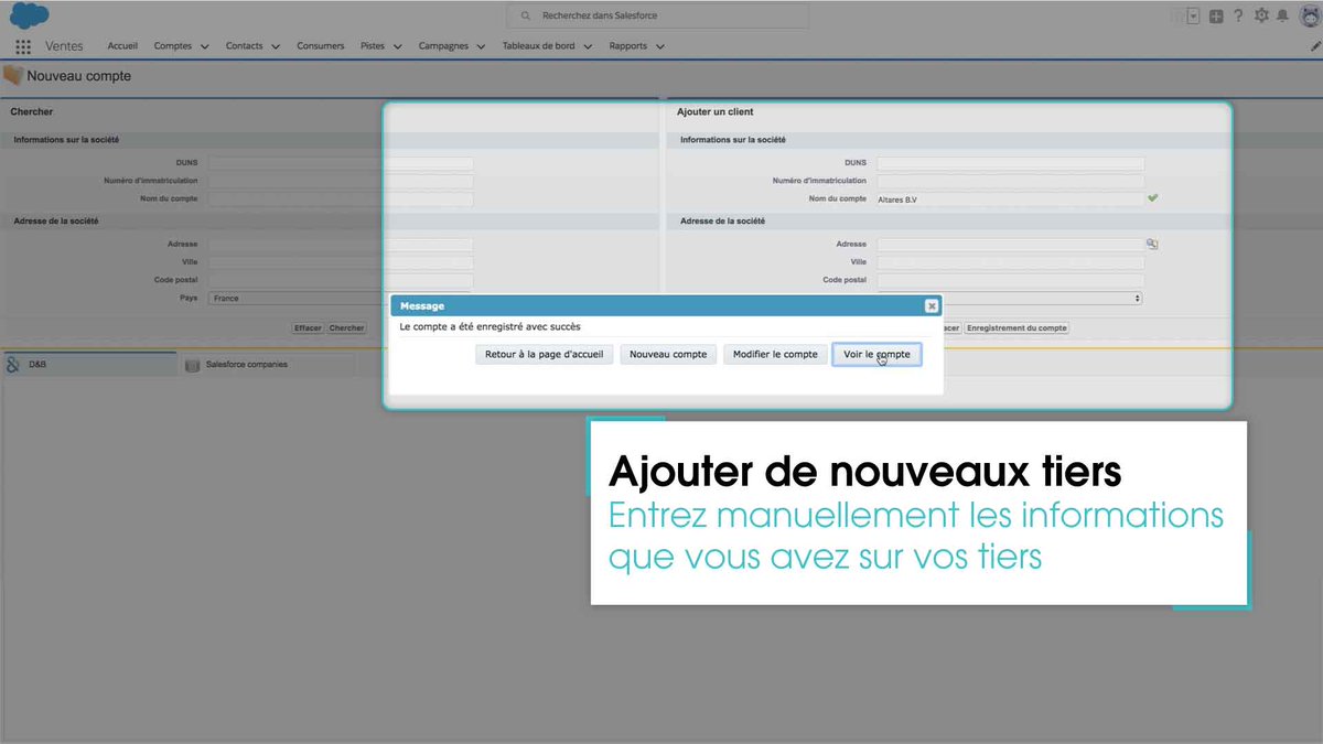 AltaresDB's tweet photo. #Data | Boostez votre #CRM #Salesforce avec la data mondiale #Dun&Bradstreet !
Transformez vos #données en véritable levier de performance avec notre connecteur #DataXess ➡️https://t.co/d46r0VdsBE https://t.co/Owst4Is2eE