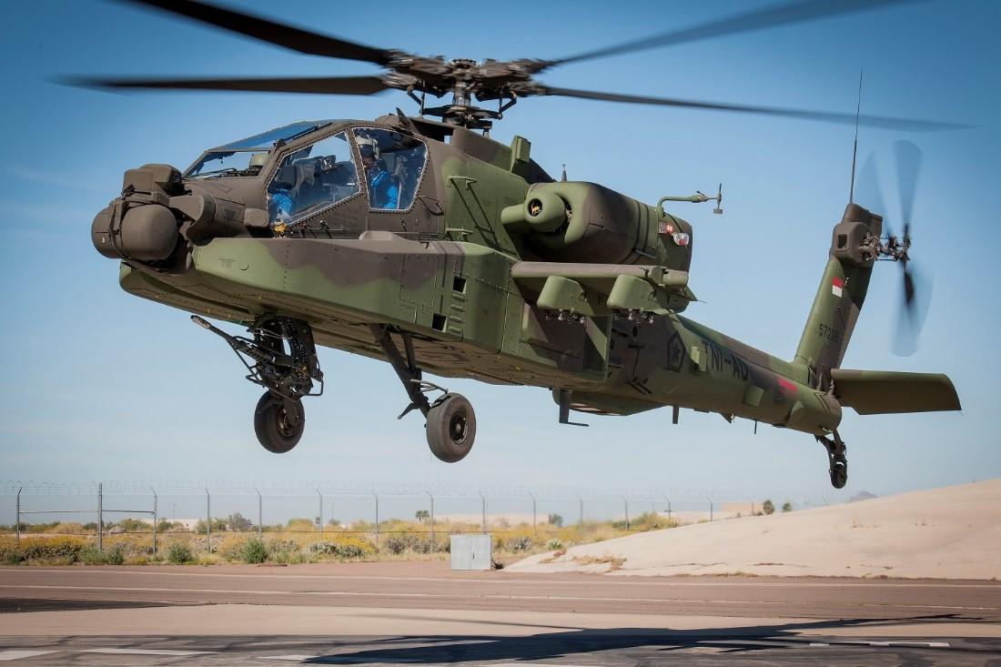 #Boeing mengucapkan selamat kpd TNI AD atas Apache AH-64 ke-8 &amp; merasa terhormat bisa mendukung TNI AD di berbagai misi. #Apache adalah helikopter multi-role paling canggih di dunia yang dioperasikan Angkatan Darat AS &amp; pasukan internasional. boeing.com/global/boeing-…