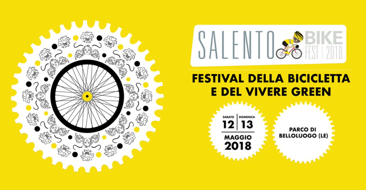 Siamo sempre orgogliosi delle iniziative #Green che prendono vita a #Lecce. Noi ci siamo stati e voi?

facebook.com/events/1616628… …
#GoGreen #bike #Salento