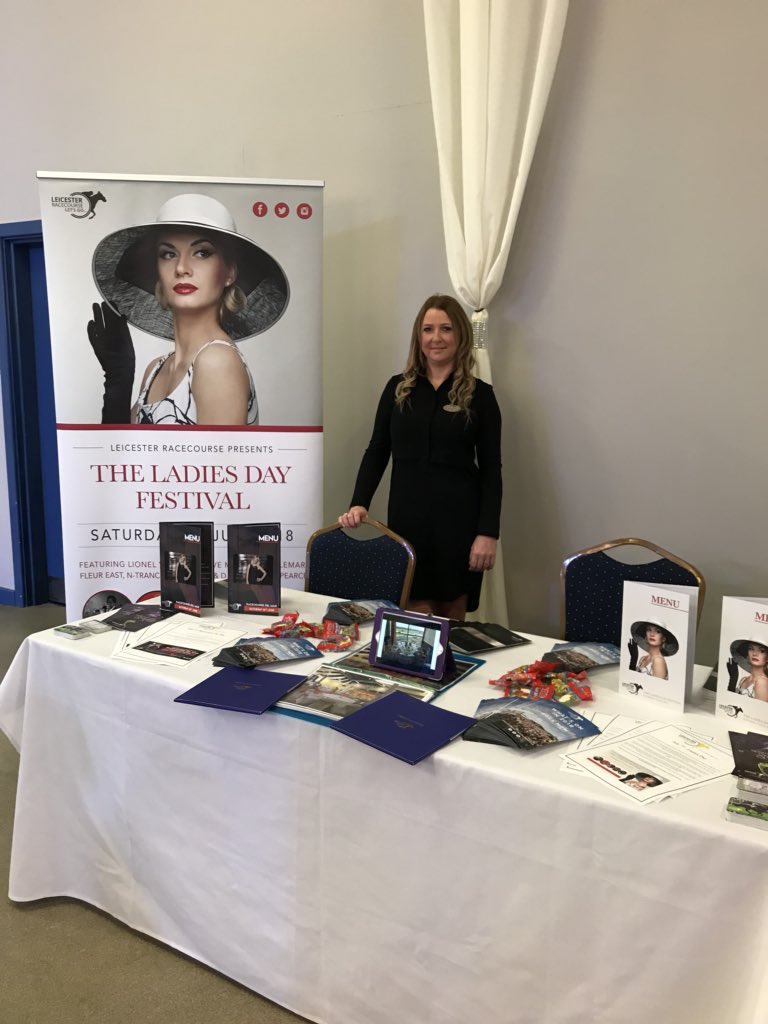 LeicesterRaces's tweet photo. Come and see us today at the @CrossProd_UK #getcross exhibition and find out more about our conference space, corporate hospitality and much more! https://t.co/GfgNtjB4SE
