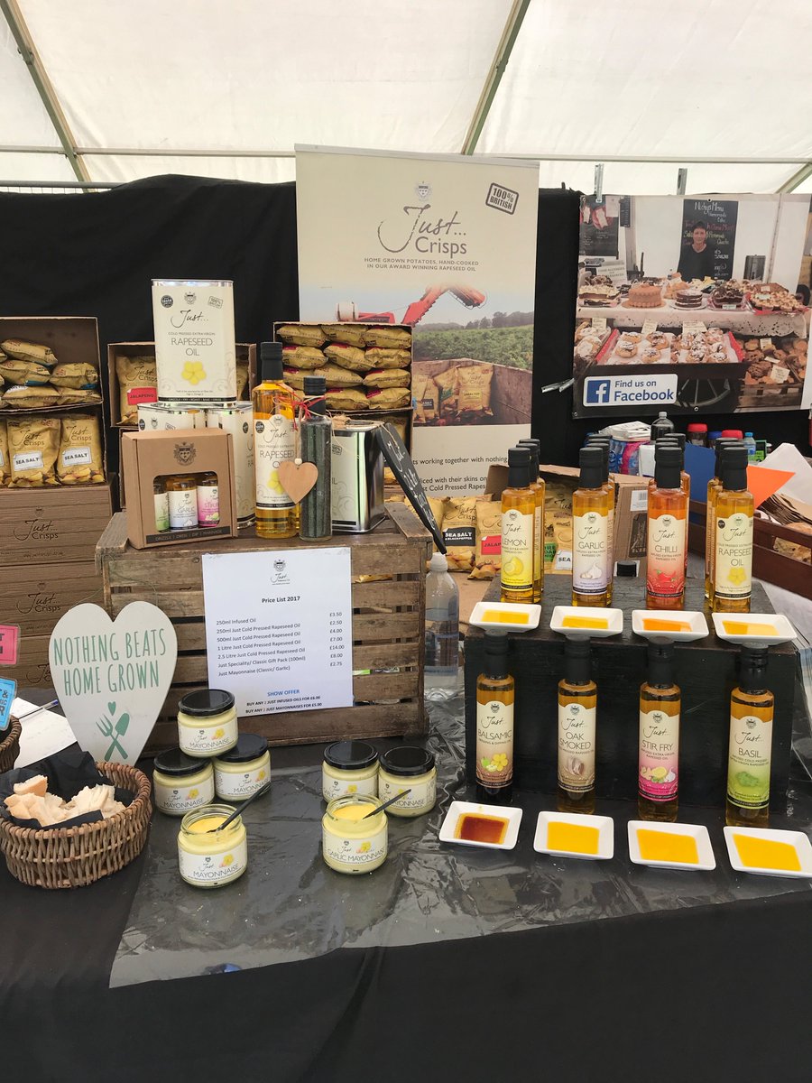 The team here at Just Oil and <a href="/Just_Crisps/">Just Crisps</a> have had a fantastic weekend down in Ludlow for their annual Spring Festival. We have a jam-packed summer of events coming up - watch this space...