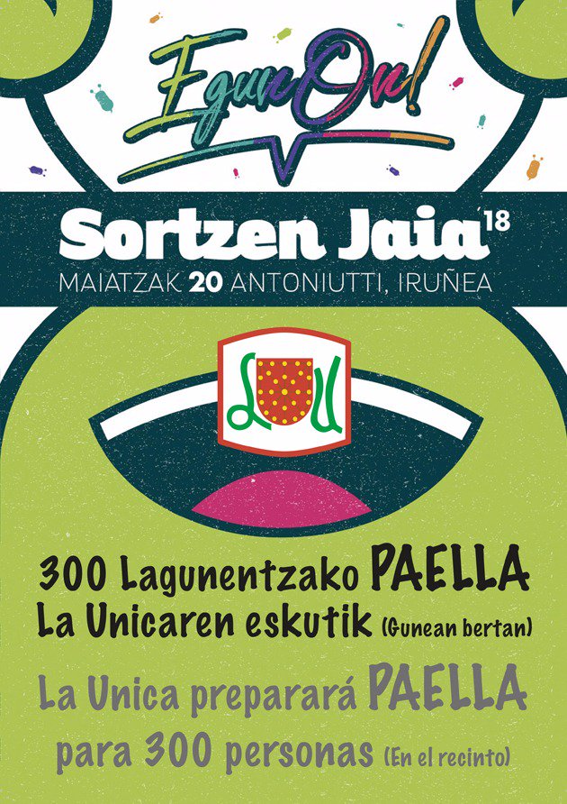 SortzenElkartea's tweet photo. Mila esker @errigora 10 litro oliba olioarengatik! 
Zuei esker ere, 300 lagunentzako paella, bertakoa eta ekologikoa egingo dugu. 
Maiatzak 20 #SortzenJaia Antoinutti Parkean 
#EgunOn https://t.co/qwJ7PZEkLJ