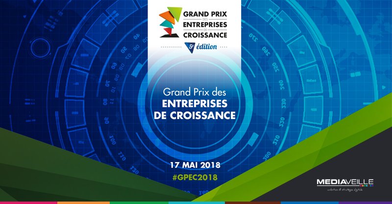 Yumens_MVG's tweet photo. [Nomination] J-1 Avant la prestigieuse cérémonie de remise du Grand Prix des Entreprises de Croissance #GPEC2018. Mediaveille concourt dans la catégorie des entreprises au chiffres d'affaire entre 5 et 20M€. La réponse demain ! 🤞 https://t.co/T0JRvPWjAj