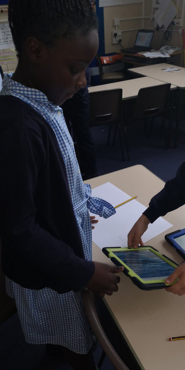 Year5StJos's tweet photo. Creating our own film trailers for the book we have been reading... KENSUKES KINGDOM by Michael Morpurgo. We are engaging the watchers by using cliffhangers to create suspense. @StJosPrimary #creativeandconfident #independentlearners https://t.co/MWnQSEkR6e