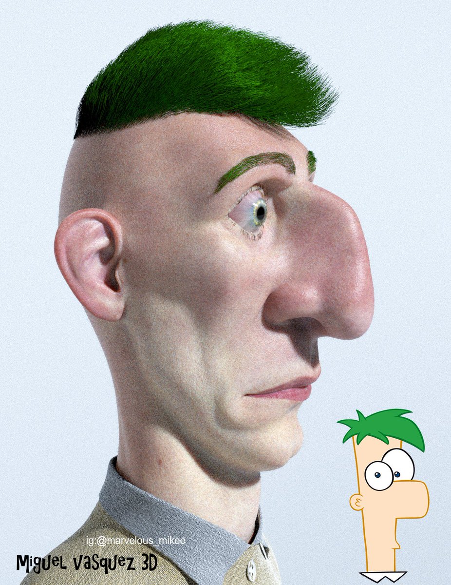 My 3D depiction of Phineas and Ferb in real life.