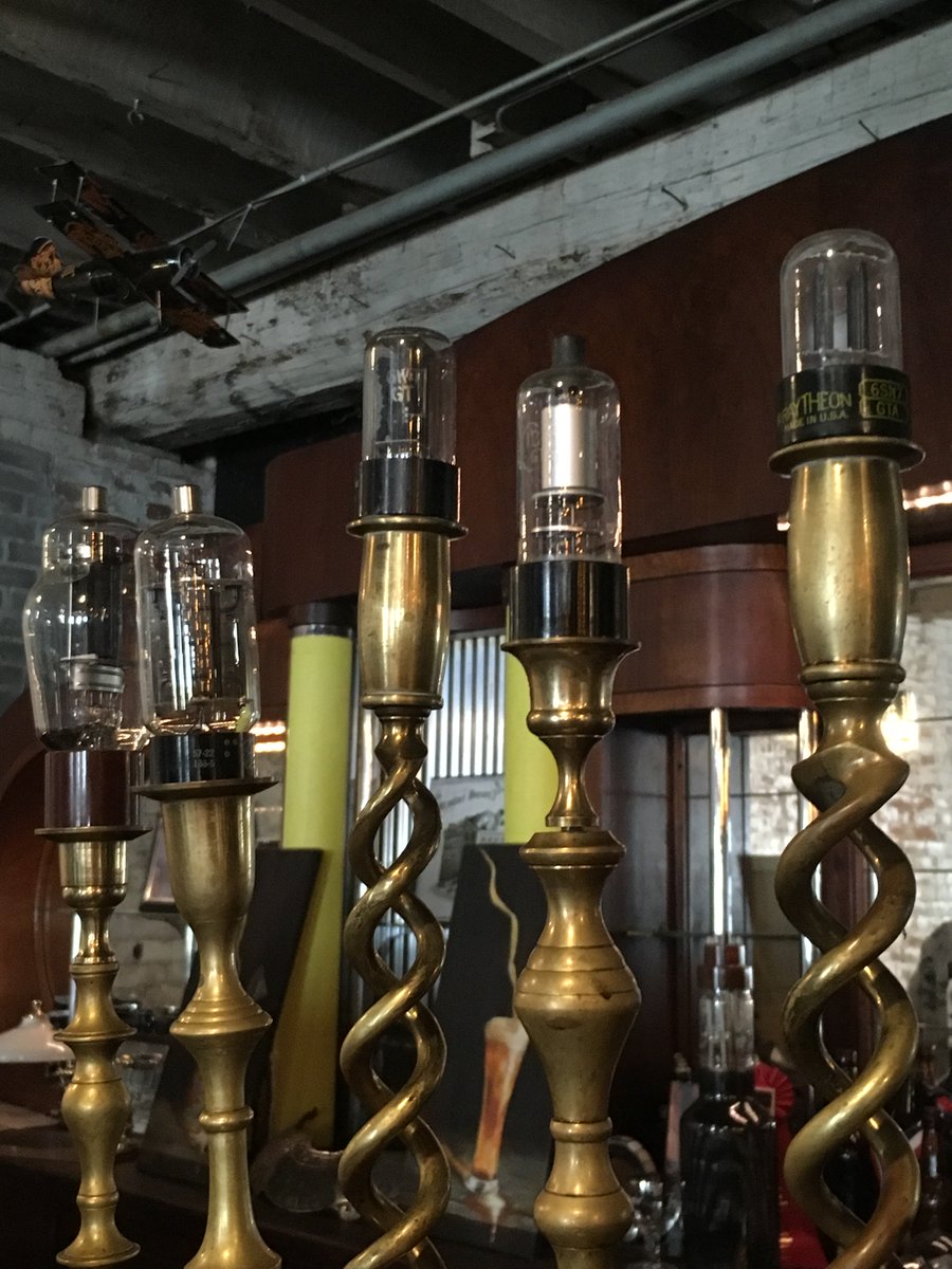 KetchmarkWCPO's tweet photo. Great Crescent Brewery has rich, historical ties to this city and has a pretty cool bar and tasting room for people to enjoy. The owner called it a steampunk vibe and I agree after seeing these taps! @WCPO #katchketchmark https://t.co/MzZHMgSIni