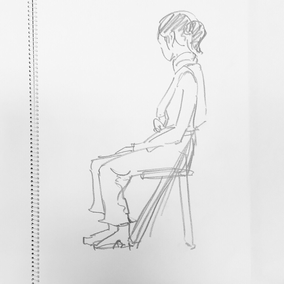 [ 本日のクロッキー ] Today's sketch 
2018/05/16 