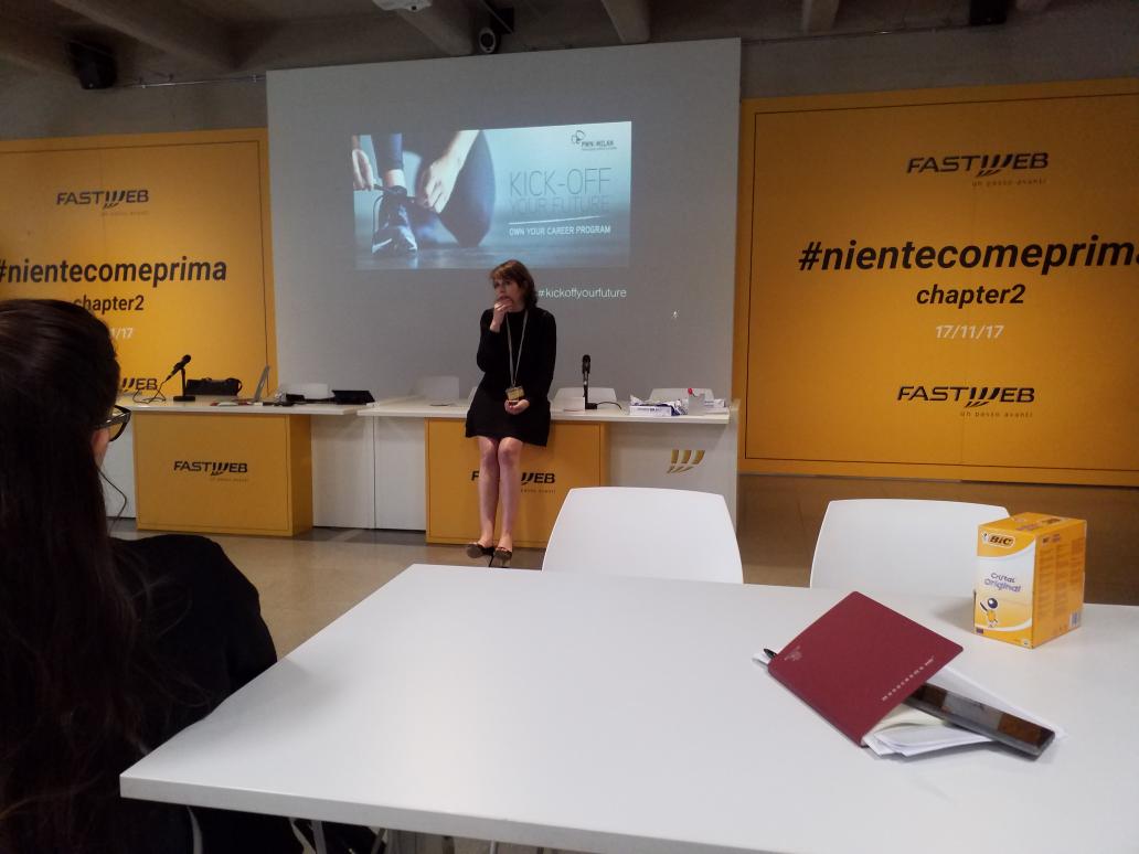 RobertaToniolo's tweet photo. Kickoff your future oggi da #fastweb, #pwnmilan https://t.co/p2mzprZ7pN