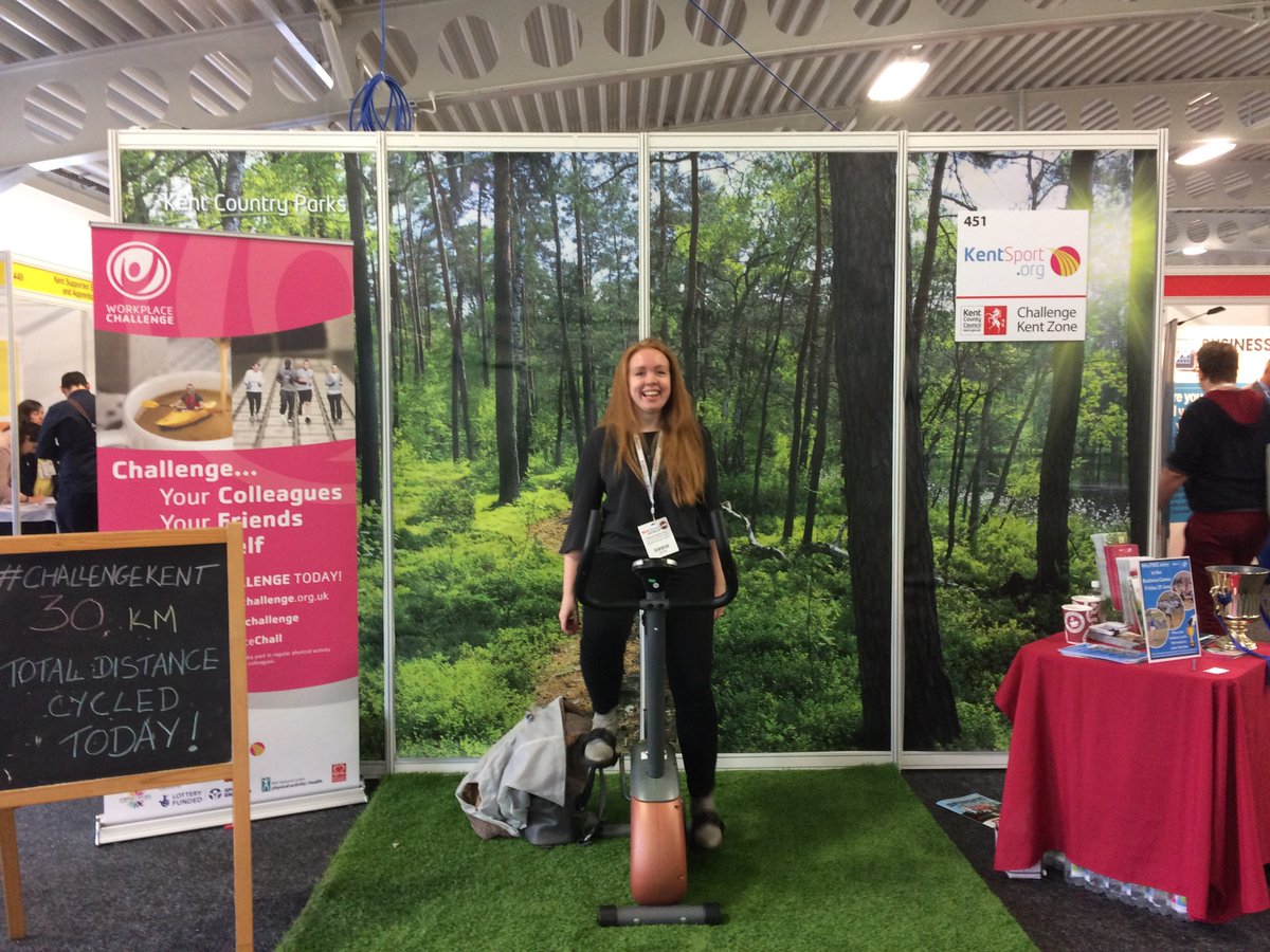 Active_Kent's tweet image. We&apos;re up to 30k now.  Keep pedaling.  #ChallengeZone Stand 451 @KentVisionLIVE