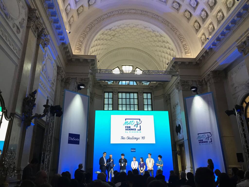 openzonecampus's tweet photo. Giovani e scienza: un amore possibile! Grazie a #MadforScience di @DiaSorinItaly i ragazzi diventano veri e propri divulgatori scientifici. Oggi la presentazione e la sfida finale dei progetti dei 6 licei finalisti https://t.co/nUNlNvnK1L