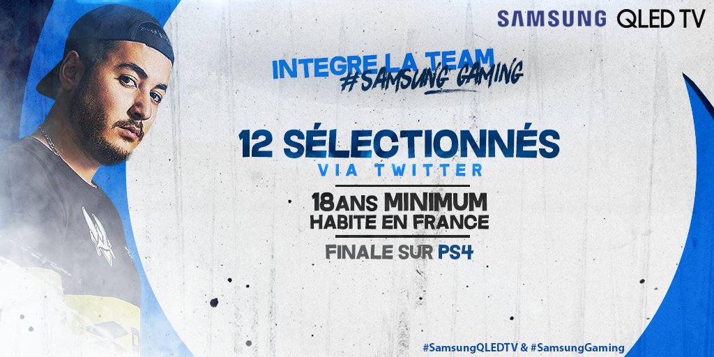 Tu veux participer à la finale Fortnite x <a href="/SamsungFR/">Samsung FR</a> le 26 mai chez Webedia et gagner un TV Samsung QLED ? 

Tente ta chance et partage sur twitter via le PS4 share la vidéo de ton plus beau TOP1 sur Fortnite avec les hashtag #SamsungQLEDTV et #SamsungGaming !

Tirage le 18/05
