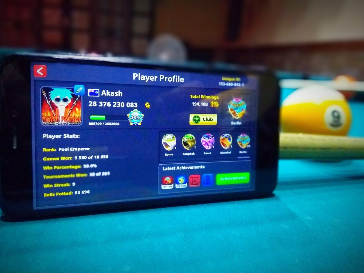 8ballpool's tweet photo. #statsweek continues over here on #8ballpool and we are loving seeing how skilled our players are! https://t.co/vsmvbB3J42