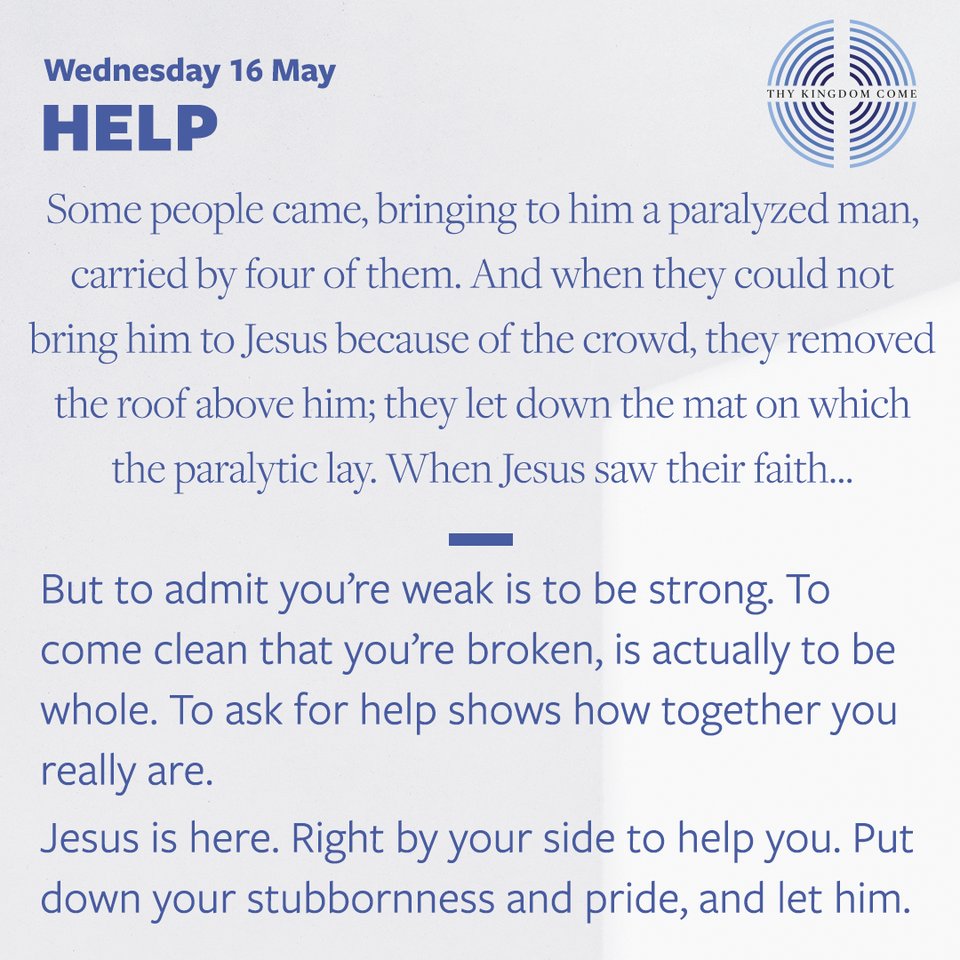 MethodistGB's tweet image. Day 7 of #ThyKingdomCome The theme is #Help 
#Pledge2Pray