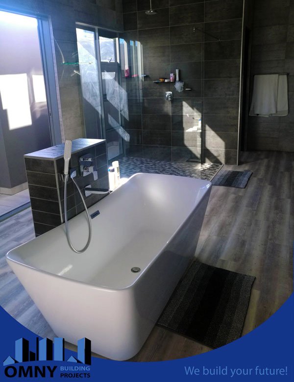 BuildingOmny's tweet image. Bathroom by the Omny Team - Olive Crest Estate