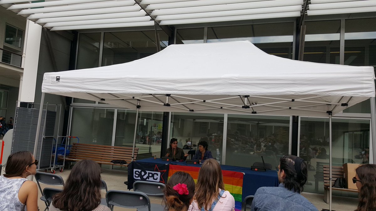 SEPC_Ciutadella's tweet photo. Som al Pati de Jaume I presentant amb @UPFigualtat el nou protocol contra violències masclistes i LGBTI-fòbiques! #17mUPF https://t.co/v0g3ilmnGR