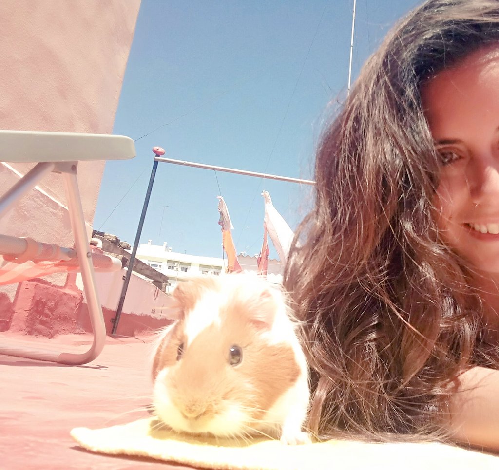 Tomar el sol con esta compañía es una opción increeeeeible!!!! #VeranoHawaiian #Kiwi  #cobaya #cadizfornia #SanFernando  #laisla