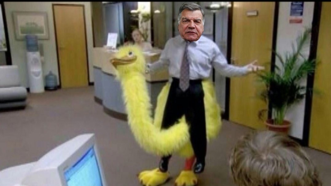 Well that's it then. I've been made redundant. #BigSam