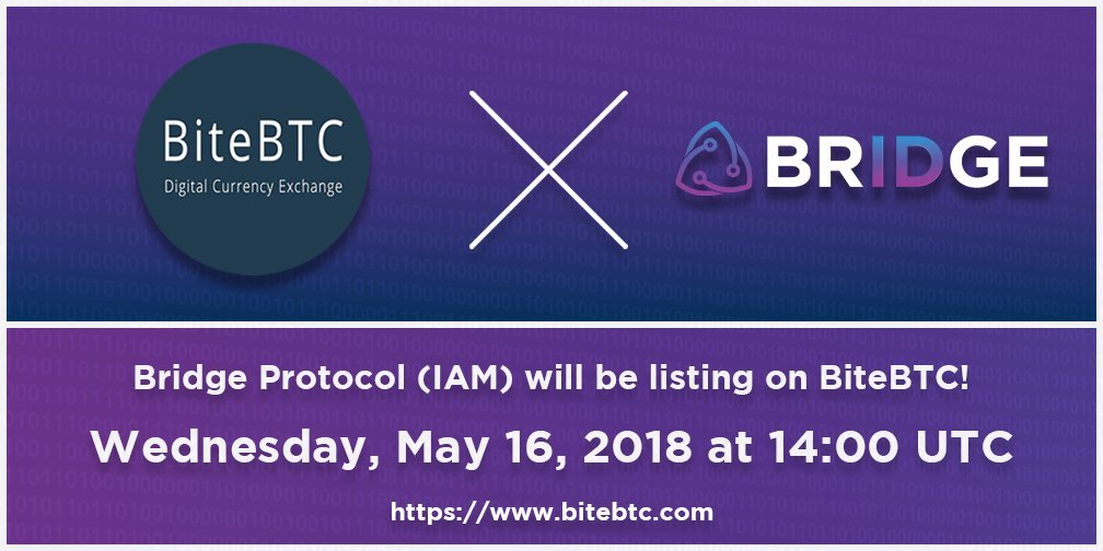 Vito4Yo's tweet image. You snooze you lose!
#IAM was listed on @bitebtccom.

#BridgeProtocol #Announcement #Exchange #IdentitySecured #Identity $USD $BTC $ETH $NEO #Bitcoin #CryptoCurrency #CryptoNews #Blockchain #Technology #IAMbridgeprotocol #BRIDGEAMBASSADOR
#NEO $NEO $IAM