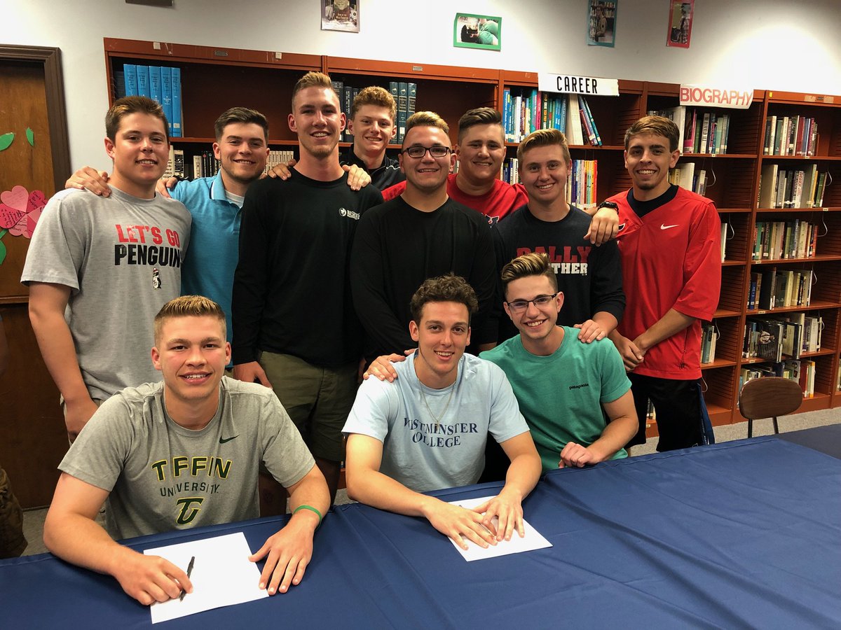 Kole and Mike moving on Kole ro Tiffin and Westminster Good Luck