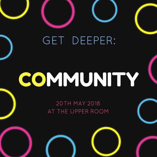 studentsstnics's tweet photo. Join us this week as we continue our GET DEEPER series looking at Biblical and Kingdom community. Bring your £2 for some delicious food! #students #nottingham #community #upperroom https://t.co/uIp5gsWfRz