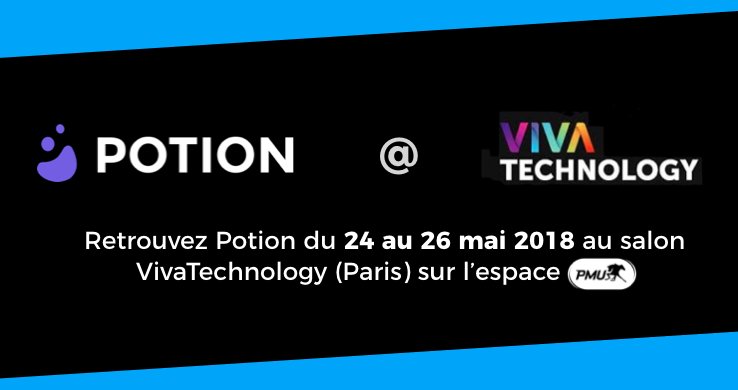 Ooops! On a oublié de vous dire...
Potion est sélectionné pour #VivaTech! 🤘
Retrouvez-nous sur le corner innovation de PMU la semaine prochaine (du 24 au 26 mai). #VivaTech2018 #CustomerCommunities #CommunautésDeClients #MarTech #Paris
cc <a href="/VivaTech/">VivaTech</a> <a href="/TSCDigitalFr/">Demo Fdver</a>