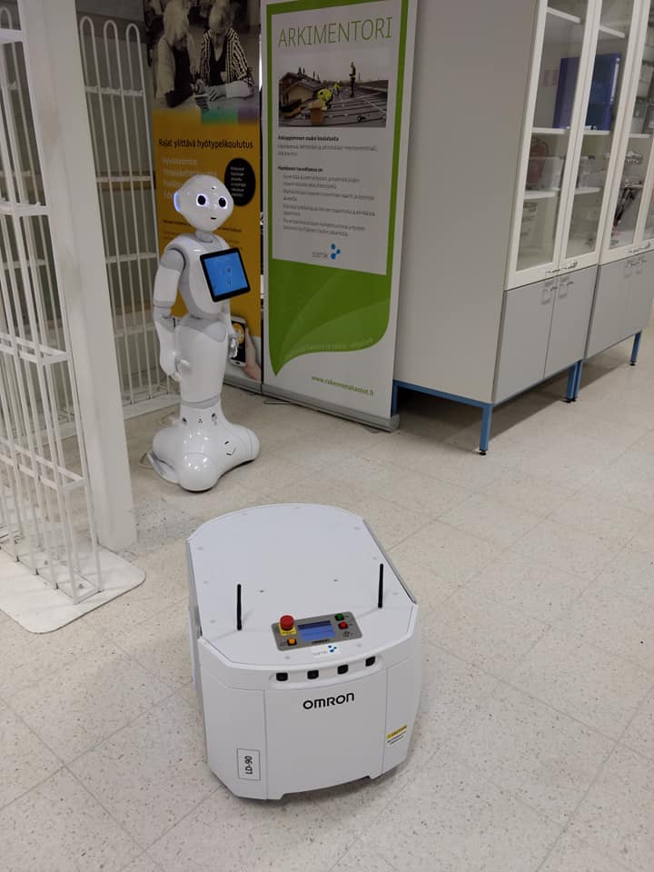 EssiRyy's tweet photo. Today learned abt @SatakunnanAMK #abfab multidisciplinary campus - Tech RD&I Lab in the heart of the school provoking student #innovations between degree programs. Lots of impressive results! Go #SAMK go! #openness #creativity #problemsolving #proactivebuilders #futureskills https://t.co/iAh0IxX3ut