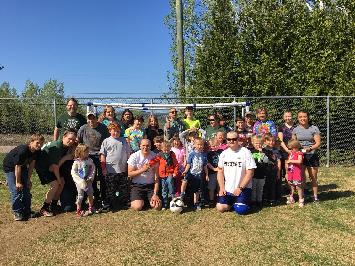 We have such caring &amp; enthusiastic community partners! Thank you Constable John &amp; Constable Mike for  coming to play soccer with us this morning! Get some rest before your night shifts! #communitypolicing #communitypartners <a href="/OPP_ER/">OPP East Region</a> @RCDSB <a href="/OPP_News/">Ontario Provincial Police</a> ⚽️