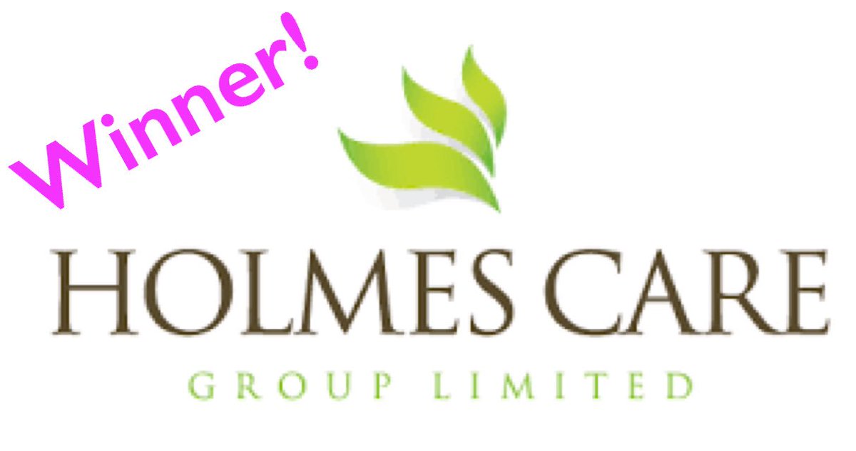 DatasymUk's tweet photo. Winner of a complete EMO solution is........ Holmes Care Group Ltd. Congratulations! @datasymuk #carehomes #holmescare #competition #mealordering https://t.co/KeFAlK4Qa5