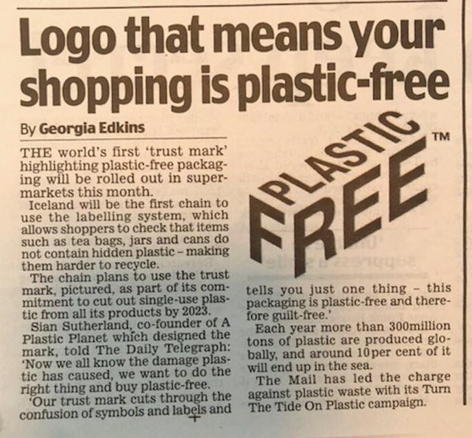 “Now we all know the damage #plastic has caused, we the shoppers want to do the right thing and buy #plasticfree” <a href="/siansutherland/">Sian Sutherland</a> in <a href="/DailyMailUK/">Mail+</a>