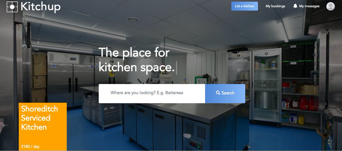 KitchupUK's tweet photo. We are pleased to say that our new and improved website is now LIVE. Go and check out https://t.co/WjAuJwHXNf and sign up to list your kitchen or hire kitchen space easily online! https://t.co/1RueQpCSyV