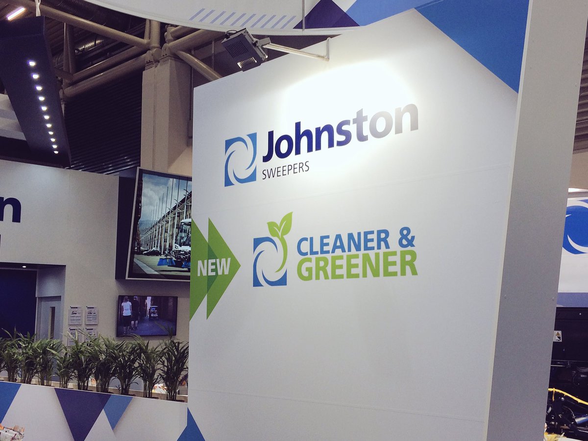 Discover Johnston's #CleanerGreener at our stand @IFATworldwide Hall C5 with our range of #DieselFree #roadsweepers #TheFutureIsHere #AlrernativeFuels