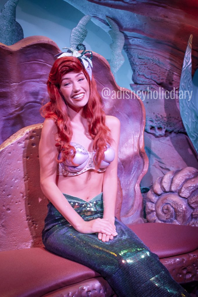 adisneydiary's tweet photo. Visiting this angelfish in her Grotto is one of my favorite things to do 😍🐠

#ariel #thelittlemermaid #magickingdom #waltdisneyworld https://t.co/KompQKvpsc