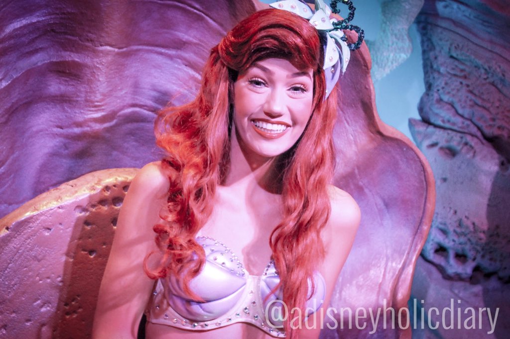 adisneydiary's tweet photo. Visiting this angelfish in her Grotto is one of my favorite things to do 😍🐠

#ariel #thelittlemermaid #magickingdom #waltdisneyworld https://t.co/KompQKvpsc