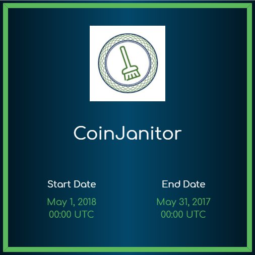 ICOLightHouse's tweet photo. ✅ New #ICO listing on ICOLightHouse: 

➡️ [Completed] CoinJanitor - https://t.co/nfnTT6N5ZM 

✔️ [Category] Finance 

#ICO #BestICO #InitialCoinOffering #Bitcoin #Ethereum #sale #cryptocurrency #crypto #investing #invest #investor #blockchain #trading #sales https://t.co/klXI3aE0sE