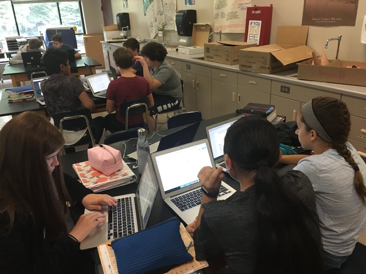 Kmscarpenter's tweet photo. Exploring ways species can change over time - today we looked at learned adaptations. For our last grade, students are creating a flipgrid response to “survival of the sneakiest” (a comic about crickets) @KarrerMS #theDublinDifference https://t.co/N6jDmh03Xn
