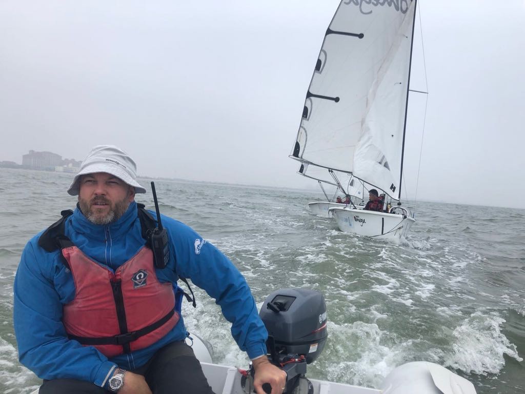 Straight on the water (once the fog cleared) in China 🇨🇳 @beijingsailingcentre. Great to see the development over 7 years of working with the team here. #blueprintwatersports #bristolmaritime #originators #developingsailing #global