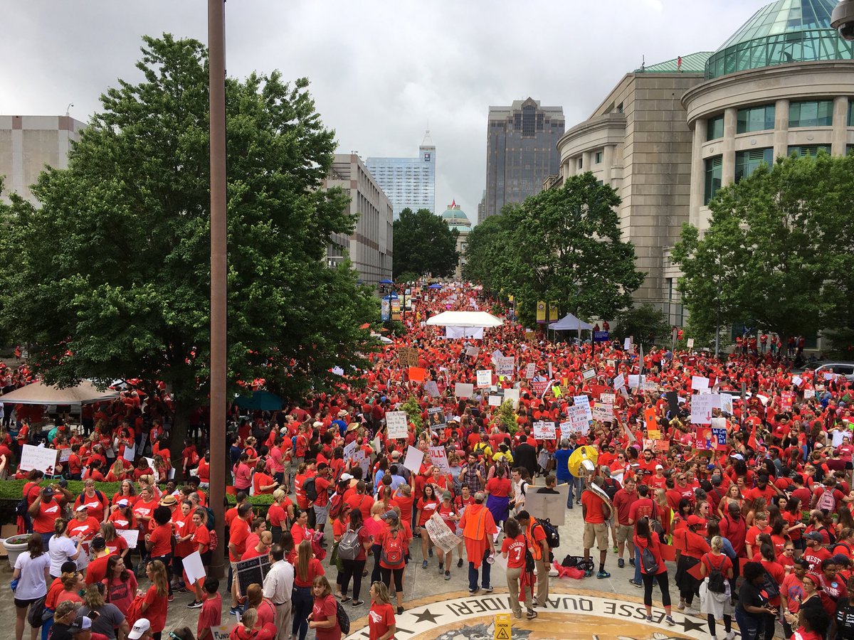 Can you spot your NC  teacher? #Red4Ed #ncga #ncpol