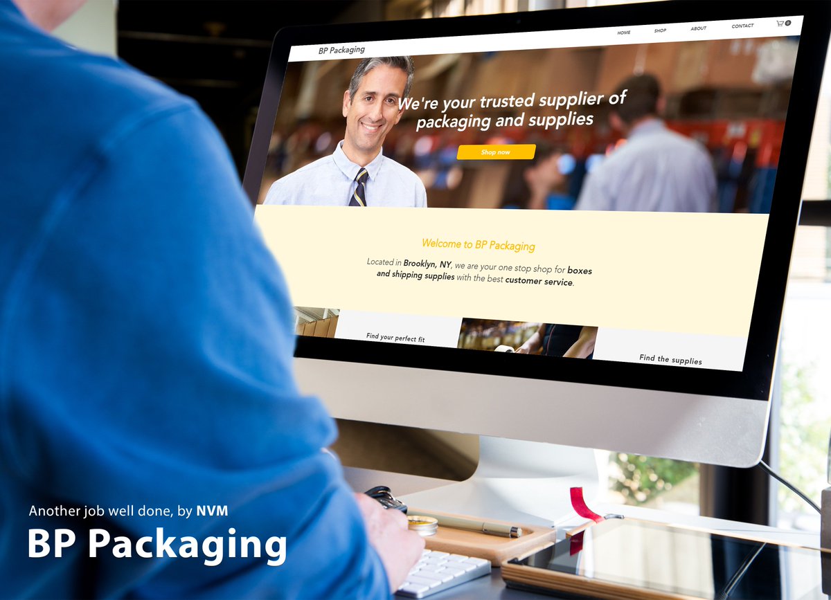 nvmny's tweet photo. We recently launched this beautiful website for a packaging and supplies company in Brooklyn, NY. Our team was charged with designing and developing an intuitive user experience, while applying a clean and modern aesthetic throughout the project.

https://t.co/b7vus3MwKw https://t.co/d3E9i4EbQp