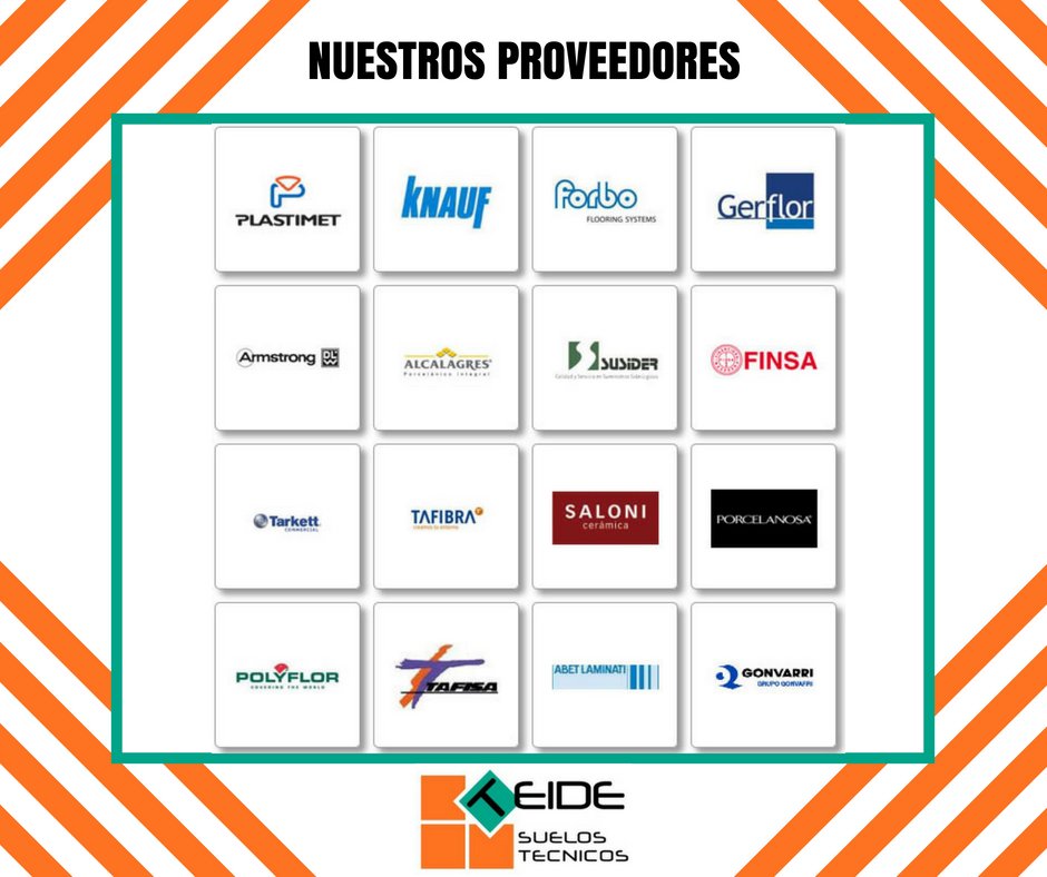 Suelos_Teide's tweet photo. Hoy queremos que conozcáis a algunos de nuestros #proveedores más destacados. 
¡Trabajamos con las mejores marcas del sector!

#SuelosTeide
#SuelosTécnicos https://t.co/N4XFVdvcGL
