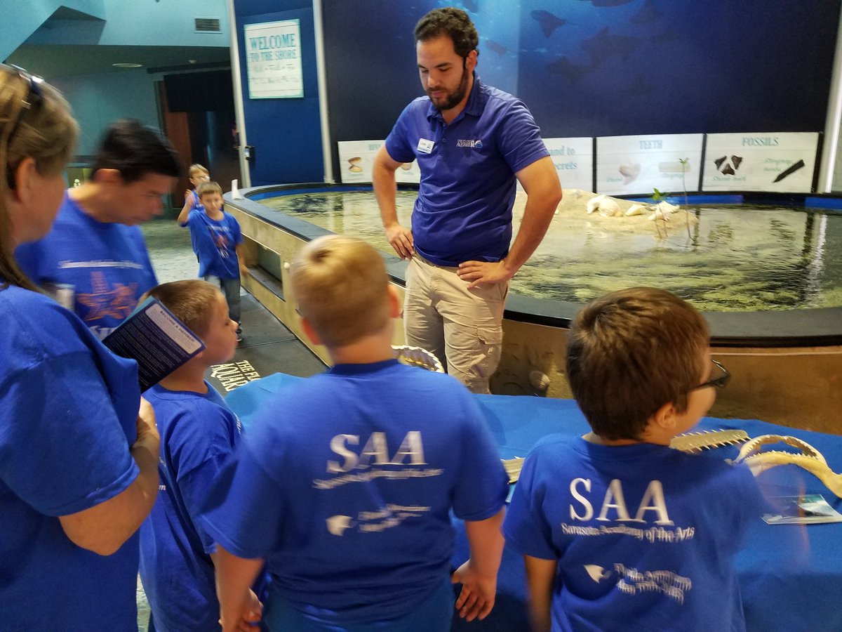 Mr_Kolowith's tweet photo. Having a blast at the Florida Aquarium @SAACharter @floridaaquarium https://t.co/sg3auF9dsh