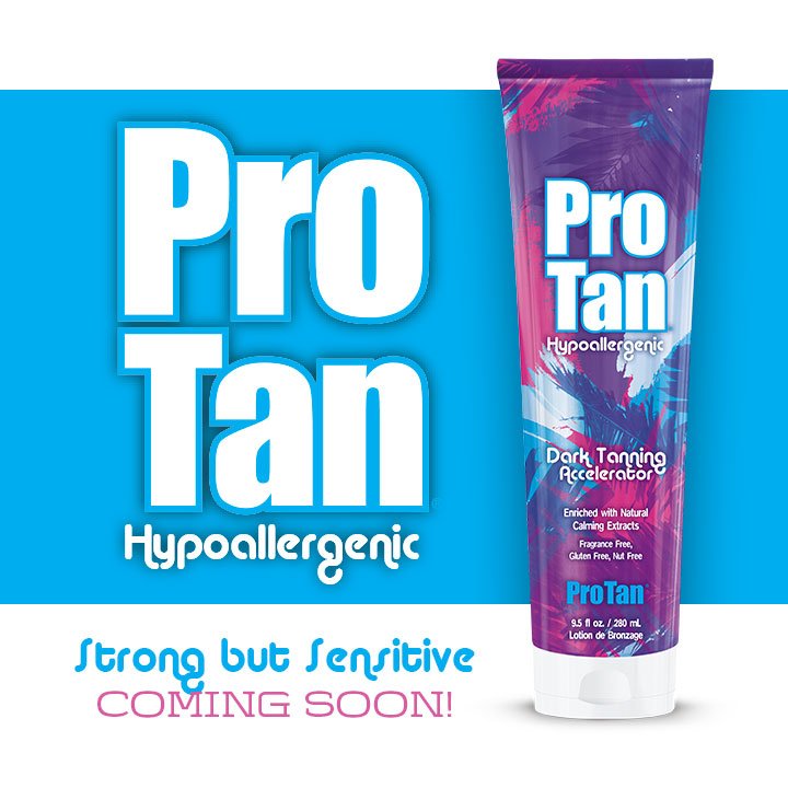 Du hast empfindliche Haut, aber immer noch Sehnsucht nach der perfekten goldenen Farbe? Such nicht weiter... ProTan Hypoallergenic Dark Tanning Accelerator ist da!