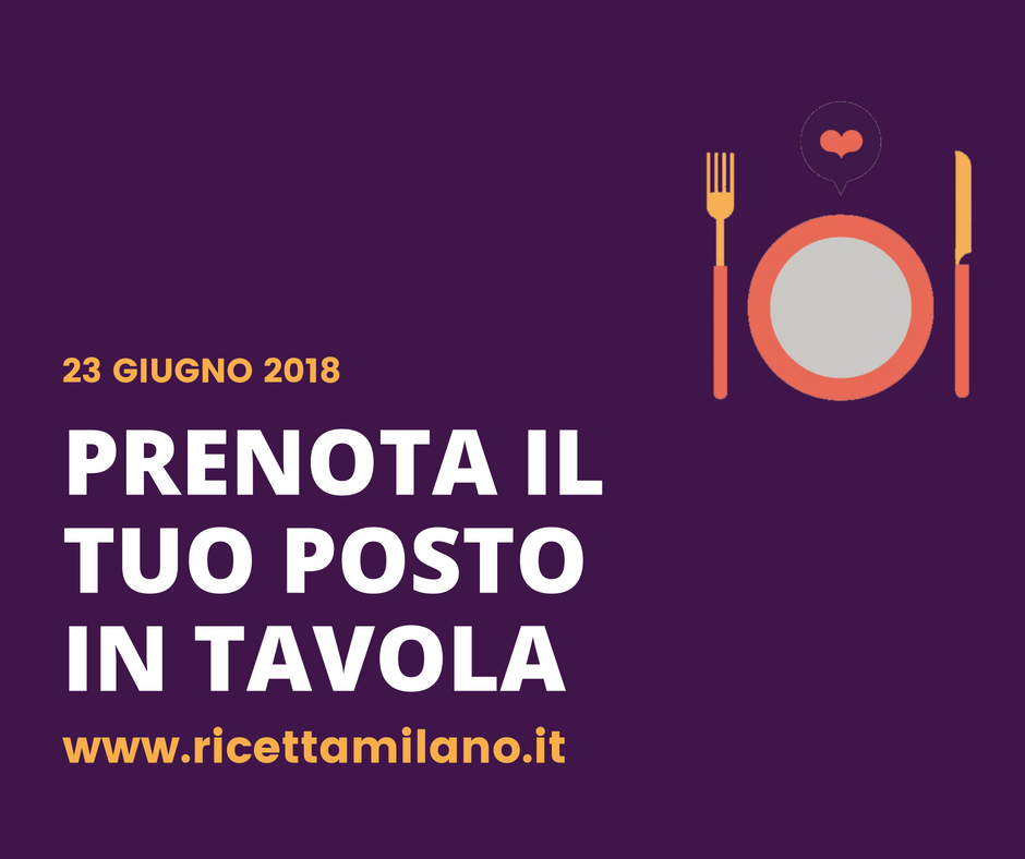 RicettaMilano's tweet photo. È il momento di congiungere il tuo posto in tavola il 23 giugno! Scopri come aggiungere il tuo ingrediente a #RicettaMilano su https://t.co/pQsPR0OVbD #Insiemesenzamuri https://t.co/svQhQSaCpE