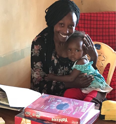 oasisfororphans's tweet photo. Mary often works with this little sweetie on her lap at The Valley!  So adorable! #OasisForOrphans #LifeAtTheValley https://t.co/ufJMrYQThw