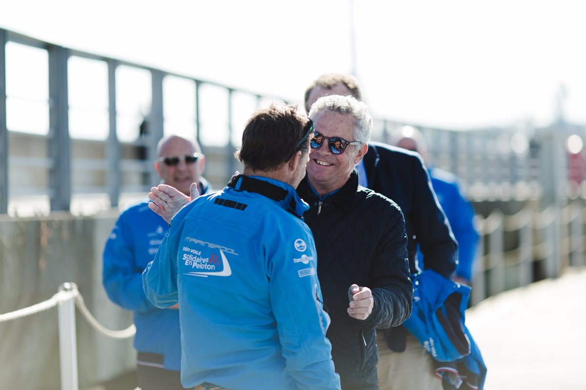 Retour sur le super baptême du <a href="/Multi50/">Multi50</a> <a href="/DefiVoileSEP/">Défi Voile SEP | Thibaut Vauchel-Camus</a> sous le soleil de #brest ☀️❗️

 ➡ Prochain RDV à <a href="/VilleSaintMalo/">Ville de Saint-Malo</a> pour la <a href="/routedurhum/">Route du Rhum - Destination Guadeloupe</a> 🤗